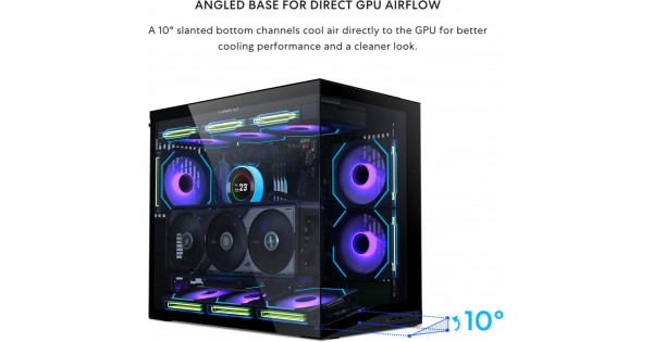 LIAN LI O11D MINI V2 FLOW ATX MID-TOWER BLACK 2025